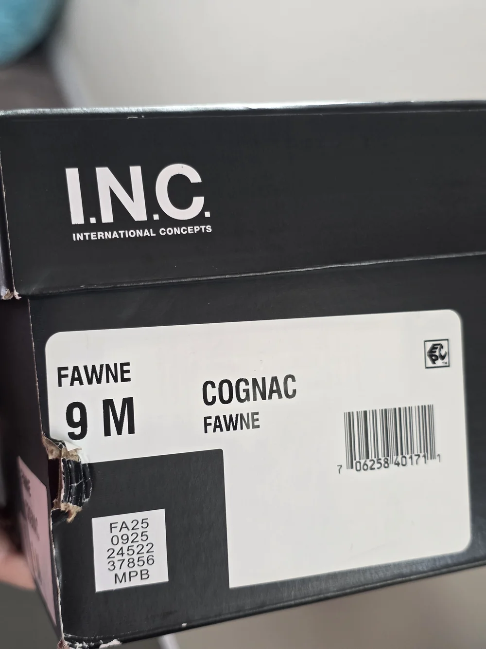 I.N.C. International ConceptsFawne Riding Leather Boots Cognac Size 9 (40)